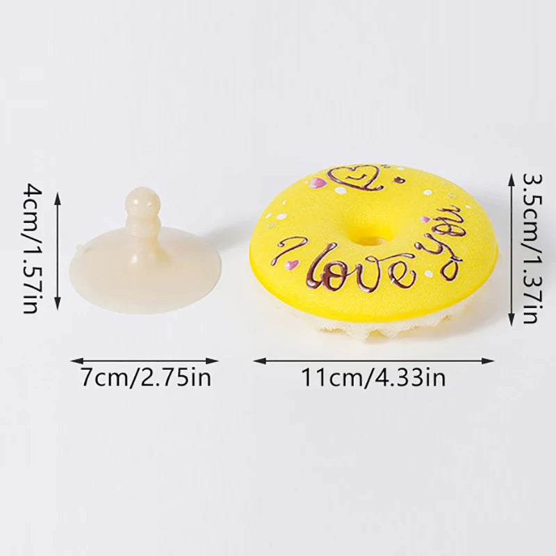 Brosse à Vaisselle Donut avec Ventouse