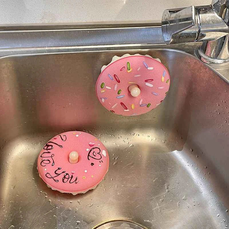 Brosse à Vaisselle Donut avec Ventouse
