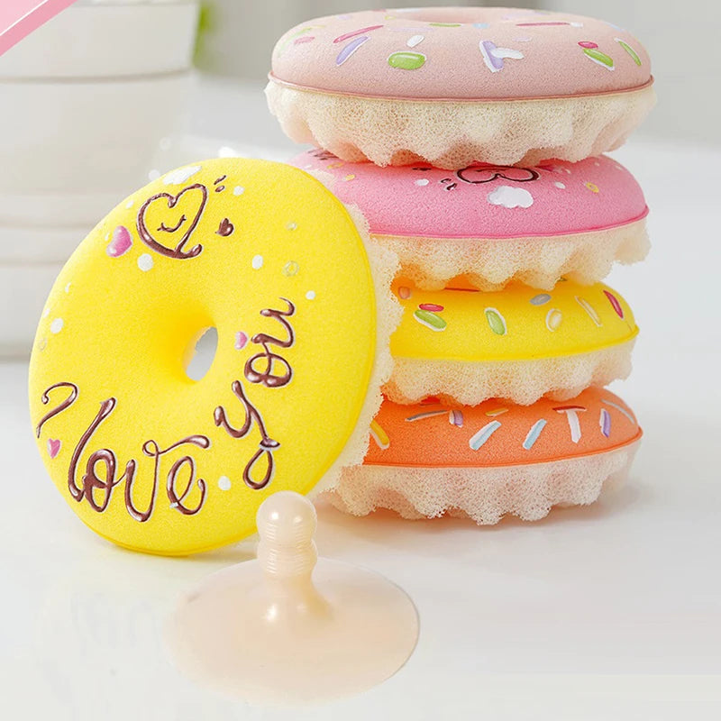 Brosse à Vaisselle Donut avec Ventouse