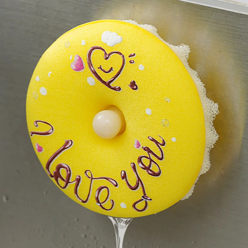 Brosse à Vaisselle Donut avec Ventouse