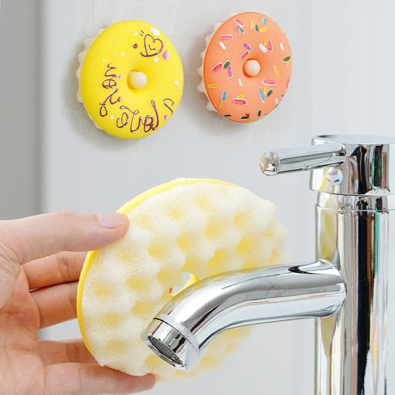 Brosse à Vaisselle Donut avec Ventouse